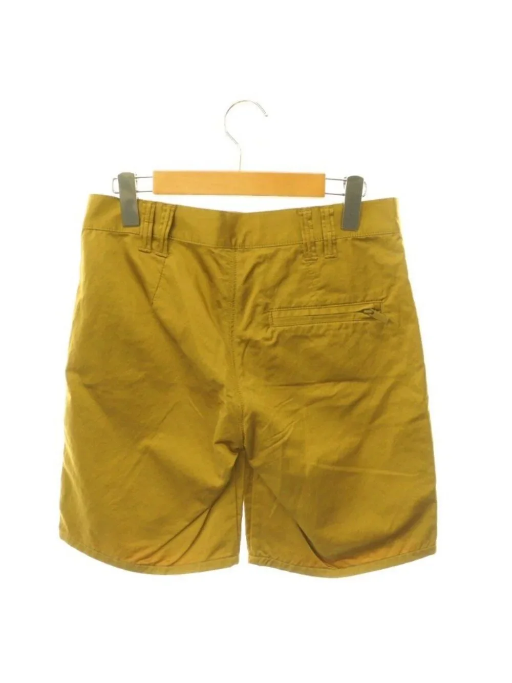 Bottega Veneta Shorts Silk Blend 38 Mustard Color HS